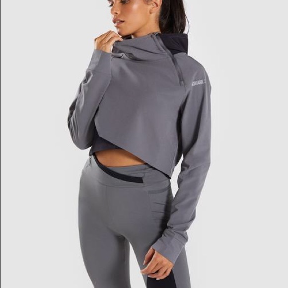 gymshark asymmetric hoodie